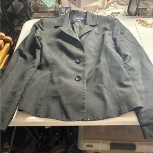 Ann Taylor Black blazer with shoulder pads